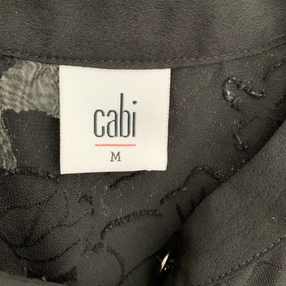 CAbi Floral Clío Art blouse #5346 - Picture 5 of 7